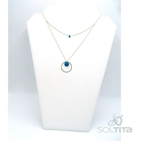 plaqué or double rang